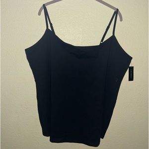 Lane Bryant black cami top